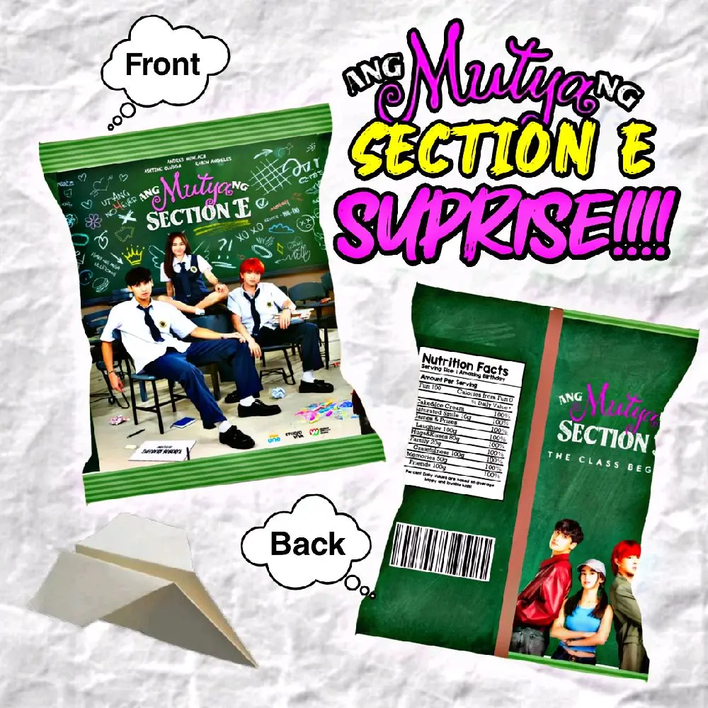 AMNSE Ang Mutya ng Section E Chipbags / Open with excitement our Chipbags is available