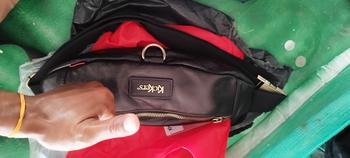 Product Review of [Kickers] Original Full Leather Waist Bag (KIC-W-78203) - Black Color from d**࿐ 1
