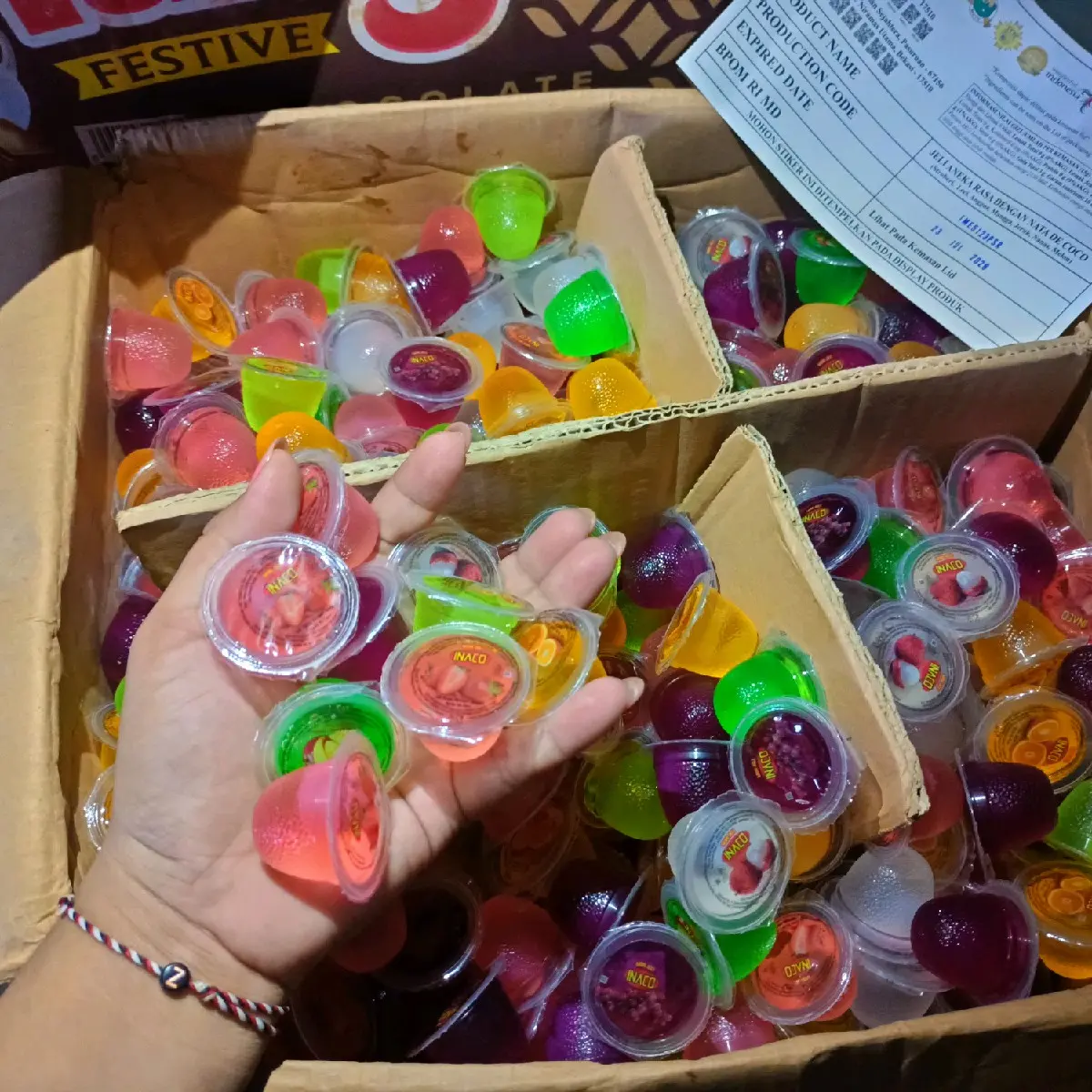 Jelly Inaco isi 50biji mix
