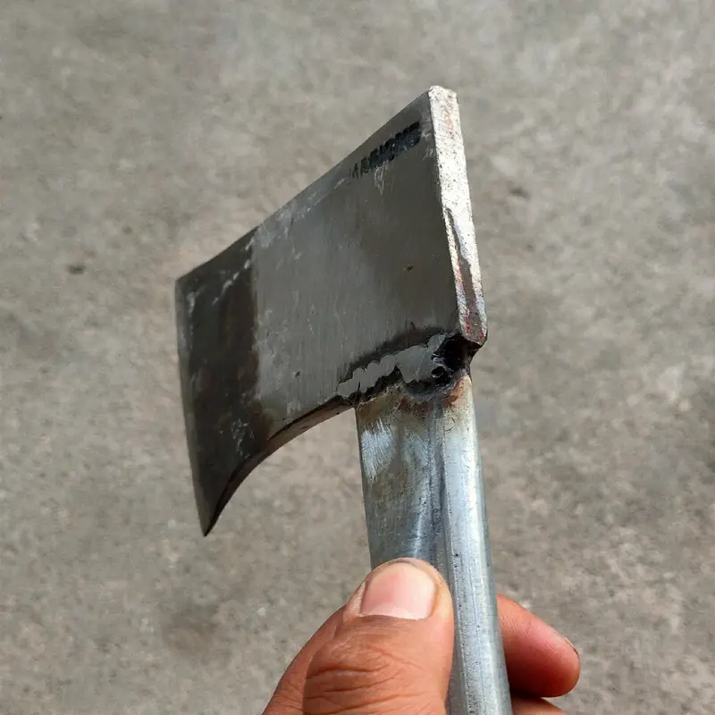 Kampak gagang besi bahan baja per asli cocok buat motong tulang dan kayu Kuat 1