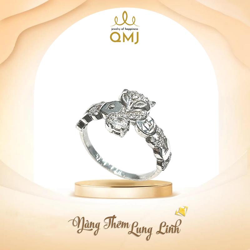 Deal độc quyền QMJ x Quyền Leo Daily - Q308 Nhẫn bạc nữ HỒ LY KIM TIỀN may mắn tình duyên tài lộc may mắn, tài lộc, thời trang phụ kiện trang sức bạc 925 cao cấp