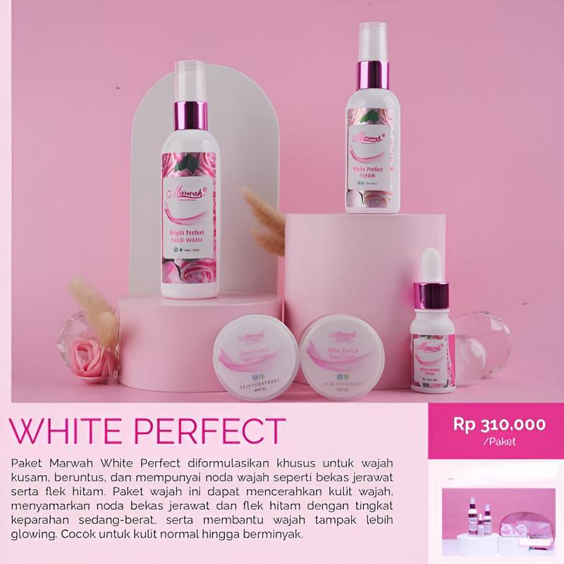 Product Introduction of Semua Paket Marwah Skincare krim malam klinik untuk anti aging flek hitam dan kerutan mencerahkan kulit agar wajah glowing putih memudarkan flek hitam noda hitam menyamarkanbekas jerawat yang membandel Mengencangkan Platinum diamond bright tea tree 9