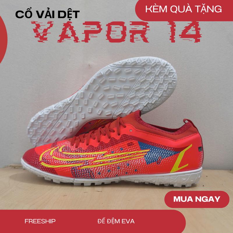 Giày Bóng Đá Vapor 14 Elite ATOM – 100% Vải Dệt Phủ Keo | Đinh TF Sân Cỏ Nhân Tạo