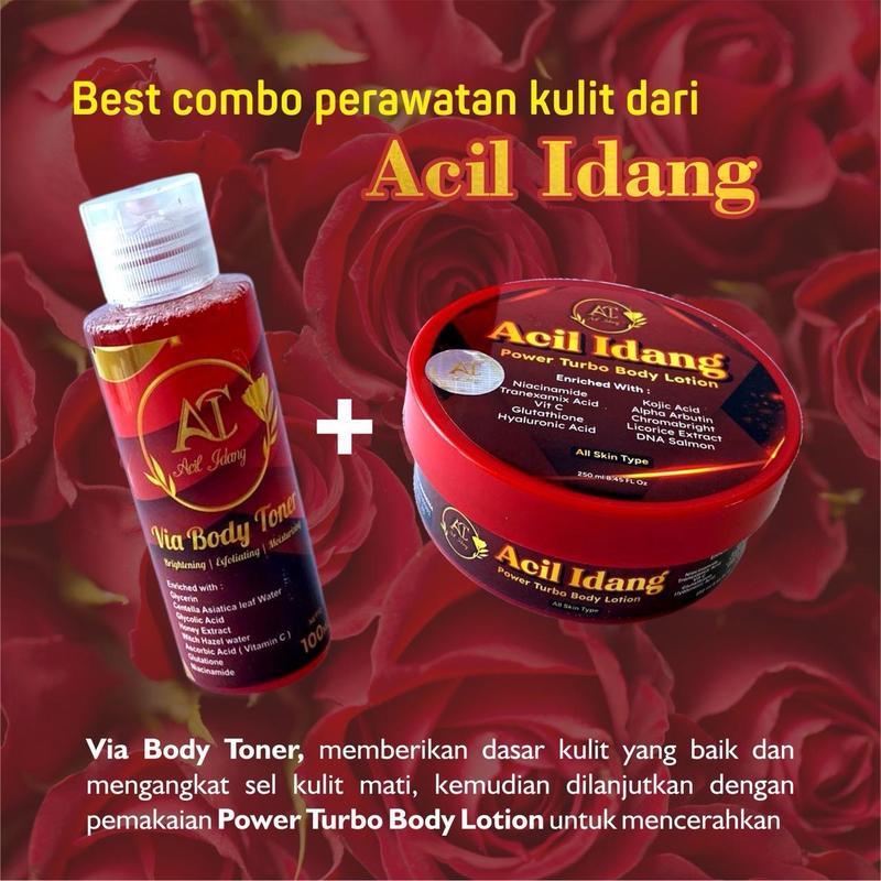 PAKET CEPAT CERAH 100ml plus Toner ACILIDANG Mencerahkan 0