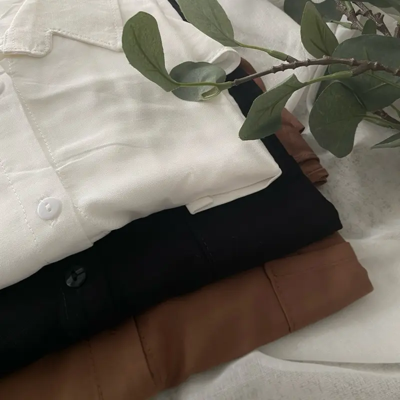 Basic Kemeja Katun Twill Premium 3