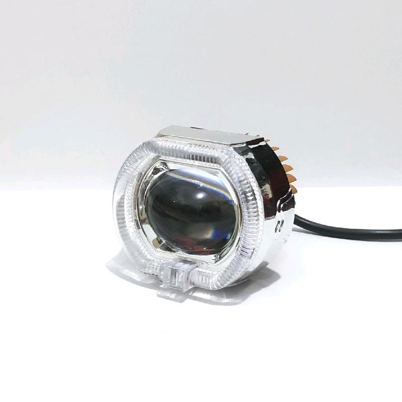 Projie Biled Cut Off mini 2.5 INC D2 D3 Jauh Dekat putih kuning universal motor 6