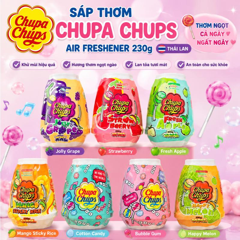 Sáp Thơm Khử Mùi Chupa Chups 230g Thái Lan - Hương Trái Cây Thơm Phòng Tủ Quần…