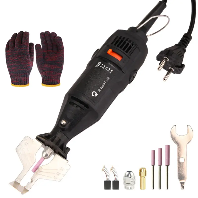 Máy Cưa Xích Điện Cầm Tay Mini, Bộ Dụng Cụ Mài Xích, Máy Mài Xích 0