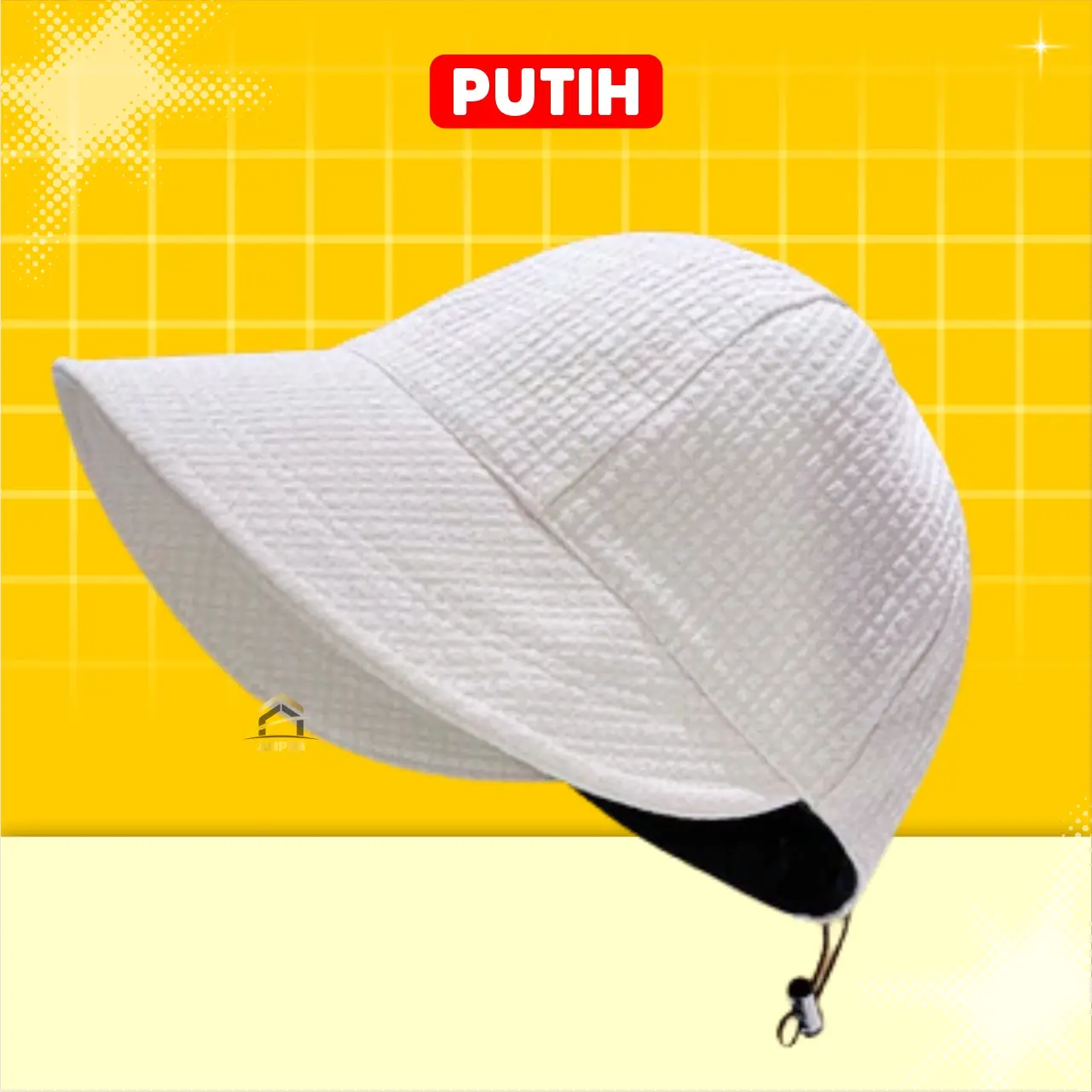 Topi Korea Putih