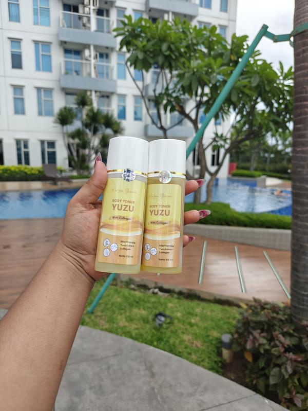 PAKET USAHA 5 PCS TONER LEMON YUZU WITH COLLAGEN  WHITENING BPOM FREE KAPAS 4