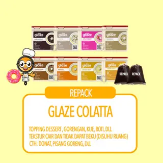 DIP GLAZE COLATTA ALL VARIAN KEMASAN REPACK (250GR,500GR,1KG) 0