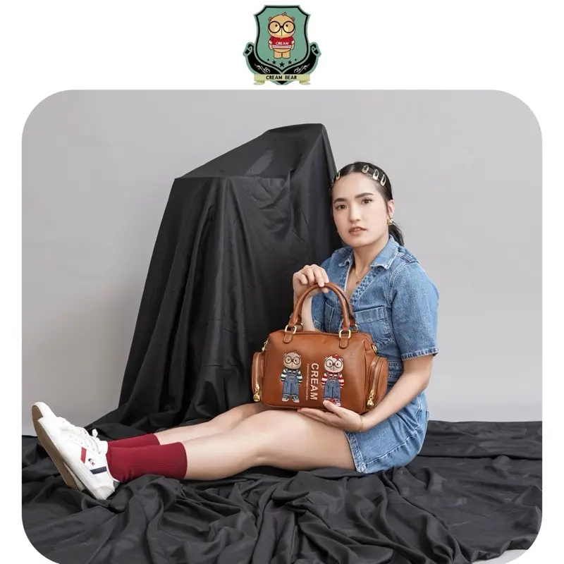 Sammao Creambear Tas Selempang Tas Tenteng kulit wanita original C12761 - C13241 - C13361 - C13431 6