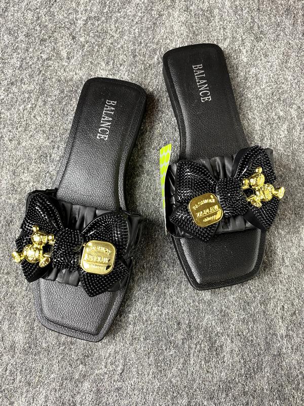 Sandal Wanita Balance Teplek Slop Motif Pita Cantik Nyaman Lentur Anti Slip Kuat 268x17 jelly 5