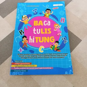 Buku Anak baCa tuLis hiTung dilengkapi Latihan Soal Berhitung ,Membaca menulis untuk SD dan Pemula