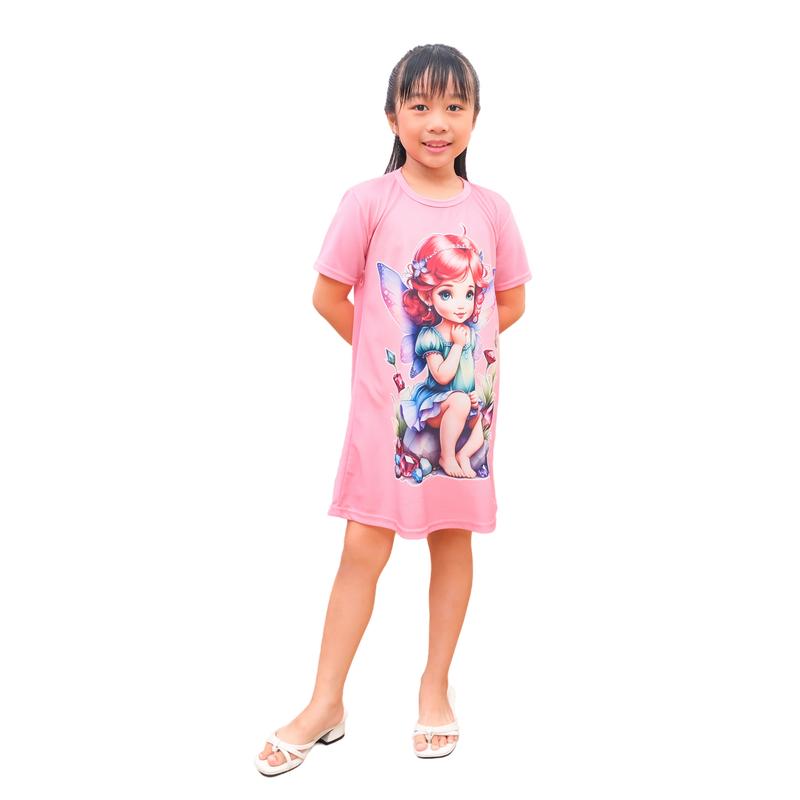 PROMO DASTER ANAK PEREMPUAN USIA 1-9 TAHUN ISI 6 PCS PRINTING FASHION BAJU TIDUR ANAK PROMO PAKET 2 2