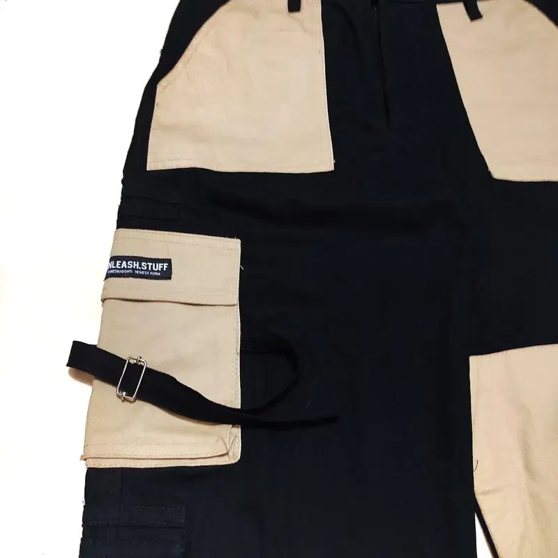 Cargo Two Tone Unleash / Celana Cargo Twotone Tebal Loose Fit 1