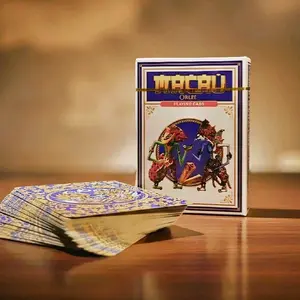 ORLEE Kartu Remi Poker Macau Kertas/Macau Paper Playing Card ORIGINAL