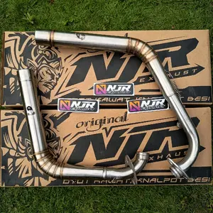 Leheran Knalpot Salemba Ceklis Inlet 38 Bahan Stainless Mio Vario Beat Aerox Nmax Dll