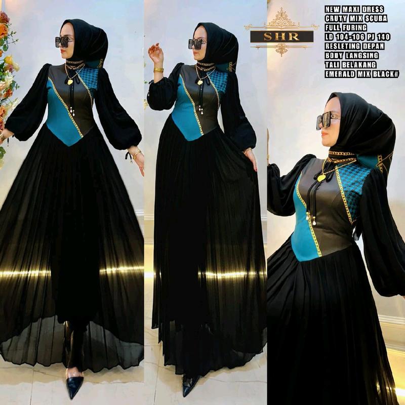 Kode eta 18 gamis rompi kekinan original SHR 4