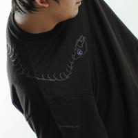 Gambar KREMLIN T-Shirt Oversized Fit Black - Anime xpremiental - Kabuto - S dari Kremlin Clothing Kota Bandung 5 Tokopedia