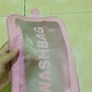 Washbag Tas Kosmetik Travel Anti Air Kapasitas Besar untuk Makeup dan Perlengkapan Perjalanan
