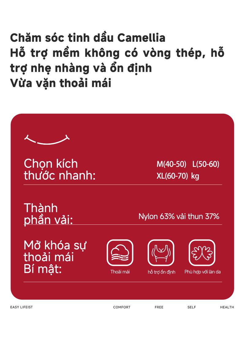 Product Introduction of 【Mua 1 nhận 4】 Áo ngực nữ TULANDUT không hằn, không gọng, thoáng khí, ôm ngực mềm mại, chống chảy xệ áo  nâng ngực cup  c （62204） 3