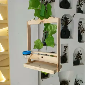 Sangkar Layang Kayu Jati Landa Atap Mahkota Aesthetic