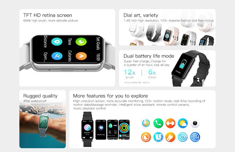 【COD | Garansi 12 Bulan】 Smart Watch PEJE Smartband Band1|Bluetooth Call | Pemantauan Kesehatan | Pelacak Tidur | IP68 Waterproof | Mode Olahraga | Refresh Rate Tinggi | 24H Ship 【COD | Garansi 12 Bulan】 Smart Watch PEJE Smartband Band1|Bluetooth Call | Pemantauan Kesehatan | Pelacak Tidur | IP68 Waterproof | Mode Olahraga | Refresh Rate Tinggi | 24H Ship