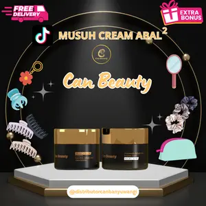 [ TERLARIS ] NIGHT CREAM/ CREAM MALAM CAN BEAUTY PLATINUM WHITENING/ PLATINUM ACNE ORIGINAL UNTUK SEMUA JENIS KULIT Facial Mencerahkan