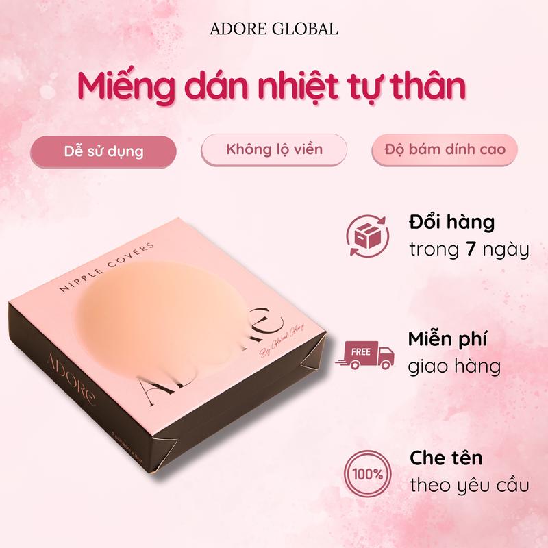  ADORE Miếng Dán Tàng Hình Nhiệt Tự Thân Không Keo Thế Hệ Mới Chính Hãng 