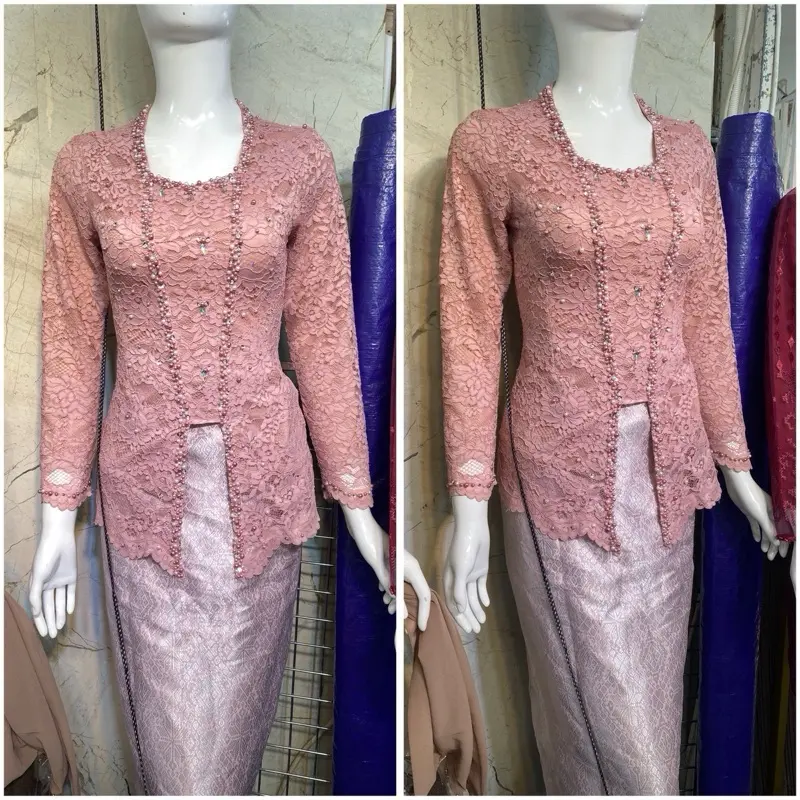 Kebaya Kutubaru Katun / Kebaya Kondangan / Kebaya Lamaran / Kebaya Wisuda / Kebaya Elegan / Kebaya Simple / Kebaya Modern 2