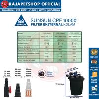 Gambar ( EXTERNAL FILTER ) SUNSUN CPF 10000 CANISTER FILTER EKSTERNAL FISH POND KOLAM IKAN AQUARIUM dari Rajapetshop Official Kota Surabaya 3 Tokopedia