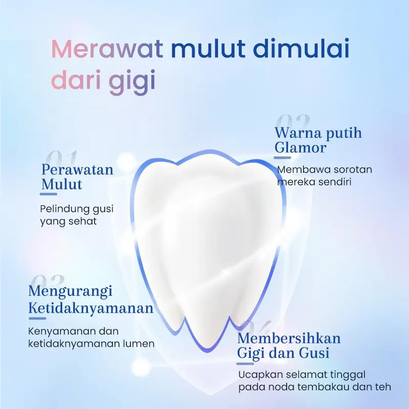 Bodyaccel Pasta Gigi Pemutih - Pasta Gigi Niacinamide - Perawatan Mulut yang Menyegarkan - Gigi Bersih - Cocok untuk Pria dan Wanita - Menghilangkan noda gigi - Menyegarkan nafas - Melindungi gusi - Rasa peach 4