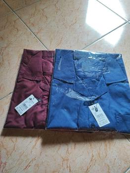 Product Review of Paket Kemeja 2Pcs Harga 60Rbuan KEMEJA HAWAI POLOS V-Neck baju atasan oversize katun pria Surfing Distro Cowok Dewasa Pendek Casual Keren from n**h 0
