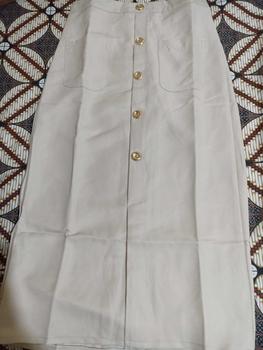 Product Review of Yellowface Viona Skirt Bahan Semi Woll Premium / Rok Wanita Korean Style / Rok Span / Rok Kerja / Rok Santai Polos Kancing Tengah / Rok Model Midi dan Panjang from A** k**i 2