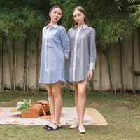 Gambar Chocochips - Melora Dress / Dress Wanita / Dress Salur Wanita / Dress Garis Wanita - Black dari Chocochips Boutique Kota Administrasi Jakarta Barat 1 Tokopedia