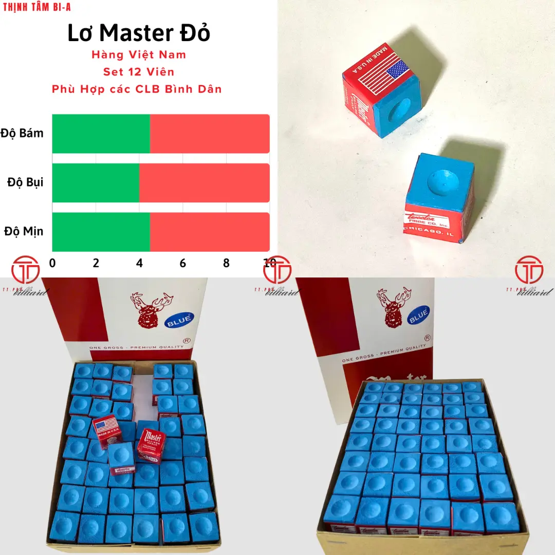 Set 12 Viên Lơ Đỏ VN