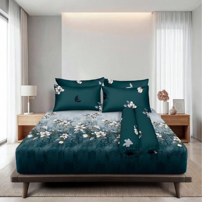Gambar Illusions - Sprei King 180x200 Tinggi 25Cm Bantal 2 - New Launching - Calia dari Lady Rose Sprei Kab. Bandung 3 Tokopedia