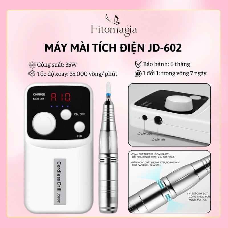   GIÁ SỐC TRONG PHIÊN LIVE  Fitomagia Brand  Máy Mài Tích Điện Cao Cấp JD-602   35W Làm Nail 