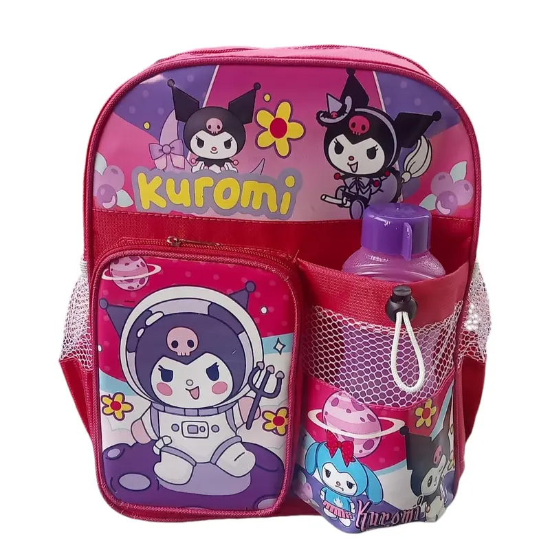 TAS SEKOLAH ANAK PEREMPUAN TK/PAUD ,TAS SEKOLAH BOTOL,TAS VIRAL LABUBU PLESS BOTOL MINUM fashion Motif Ransel 1