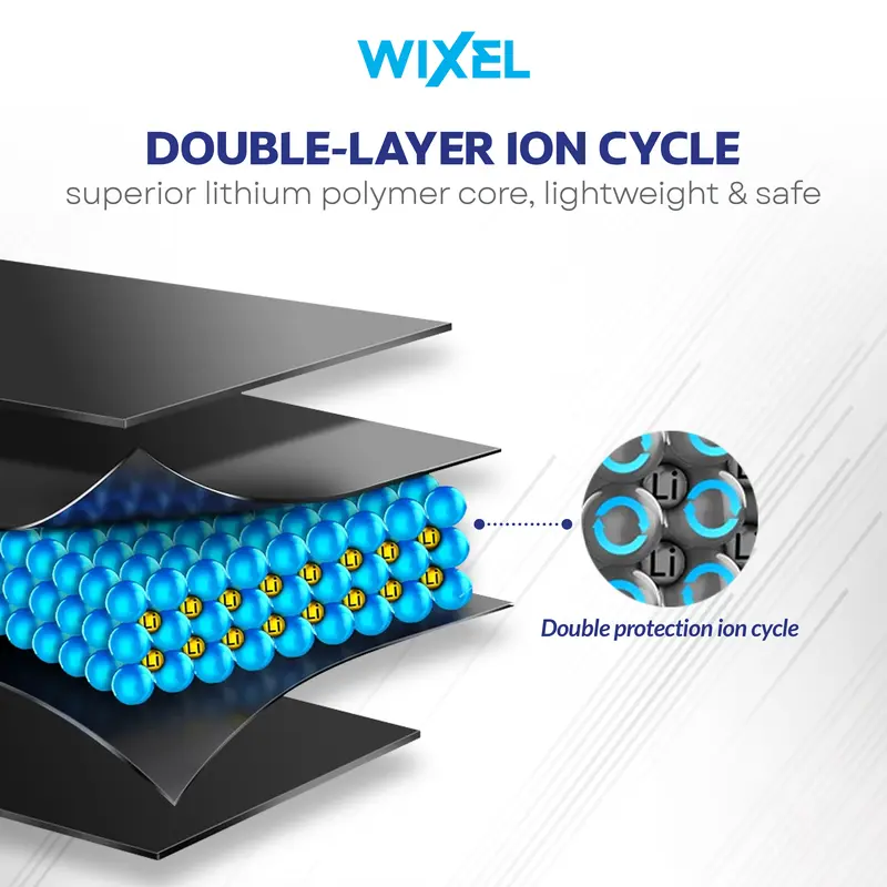 WIXEL Baterai Compatible For Poco M3 Redmi 9T BN62 Real Capacity Batre Batrai Battery Double Power Dual BN 62 8