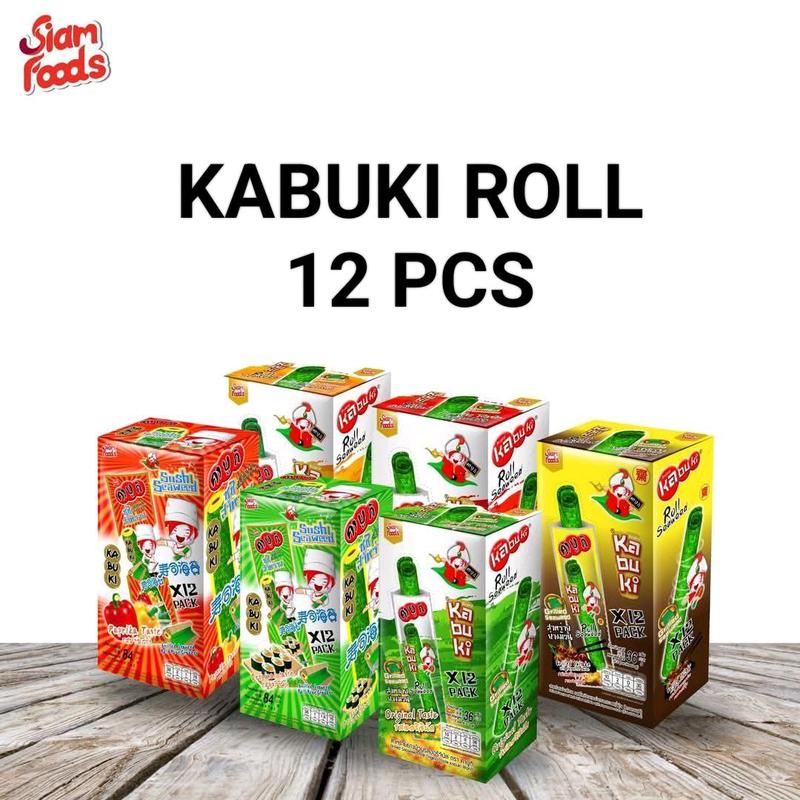 12PCS KABUKI SEAWEED ROLL RANGUP RUMPAI LAUT MAKANAN VIRAL - TikTok ...