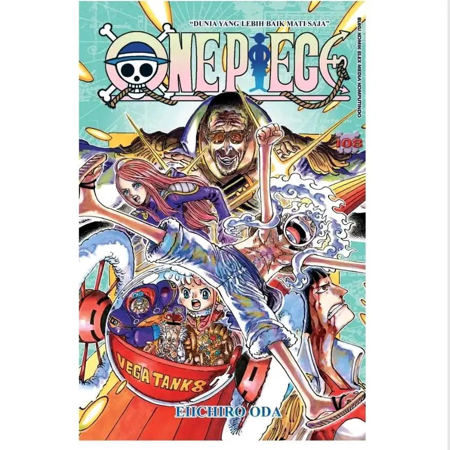 KOMIK SERI : One Piece (TERBARU NO 108 ready banyak nomor) Anime