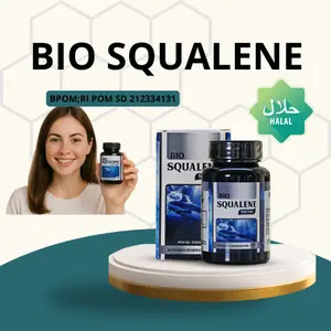 Bio Squalene Softgel Minyak Hati Ikan Hiu 100% Original -HALAL MUI