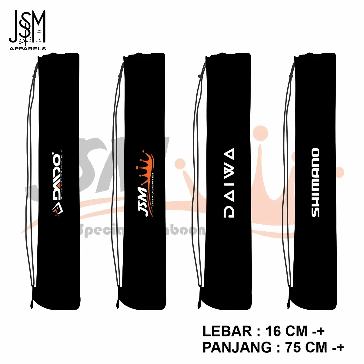 Tas Joran Pancing Premium / Tas Pancing Keren Berkualitas / Tas Joran Multifungsi Tegek / Tas Pancing Keren Jsm /