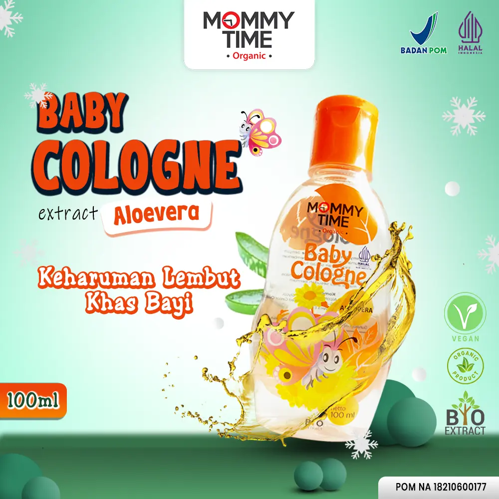 Mommy Time Minyak Wangi Bayi Baby Cologne 100ml
