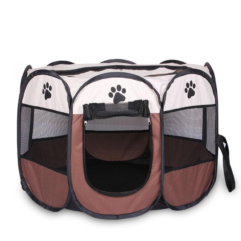 Product Introduction of 《SG STOCK》Foldable Pets fence dog cat cages doghouse kennel waterproof durable Sturdy thick Oxford cloth Easy 5