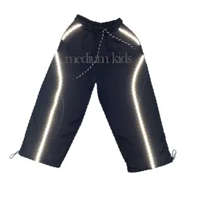 Celana Skena BaggyPants Terbaru Plat Menyala Dalam Gelap / Celana Gombrong Anak Laki-Laki/Perempuan Usia 4-15 Tahun / Celana Skena Anak Terbaru/Terlaris Premium Distro