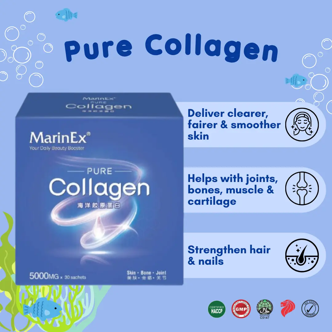 [MarinEx] Pure Collagen -  Strengthen Hair, Skin and Nails