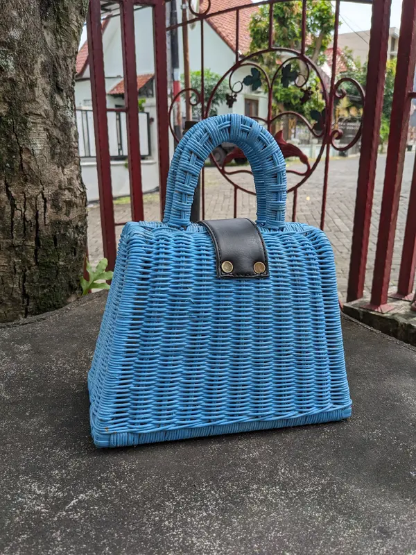 MAGARY BAGS / Penataran Bag / Tas Rotan / Rattan Bag / Tas Kulit / Tas Rotan Bali / Bali Rattan Bag 1
